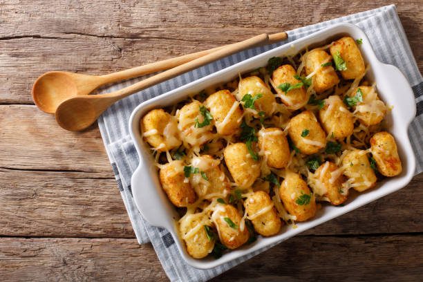 zapečené krokety