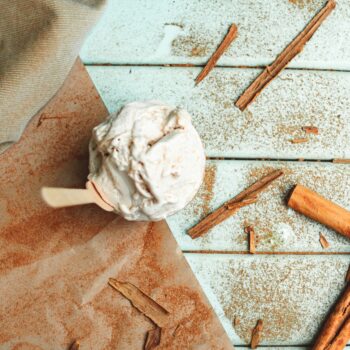 Skořicová zmrzlina