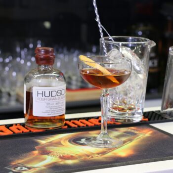 Sladký koktejl Manhattan