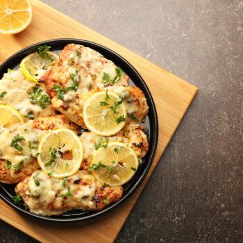 citrónové kuře piccata