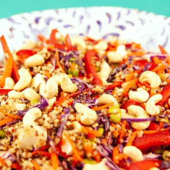 Středomořský salát s quinoou