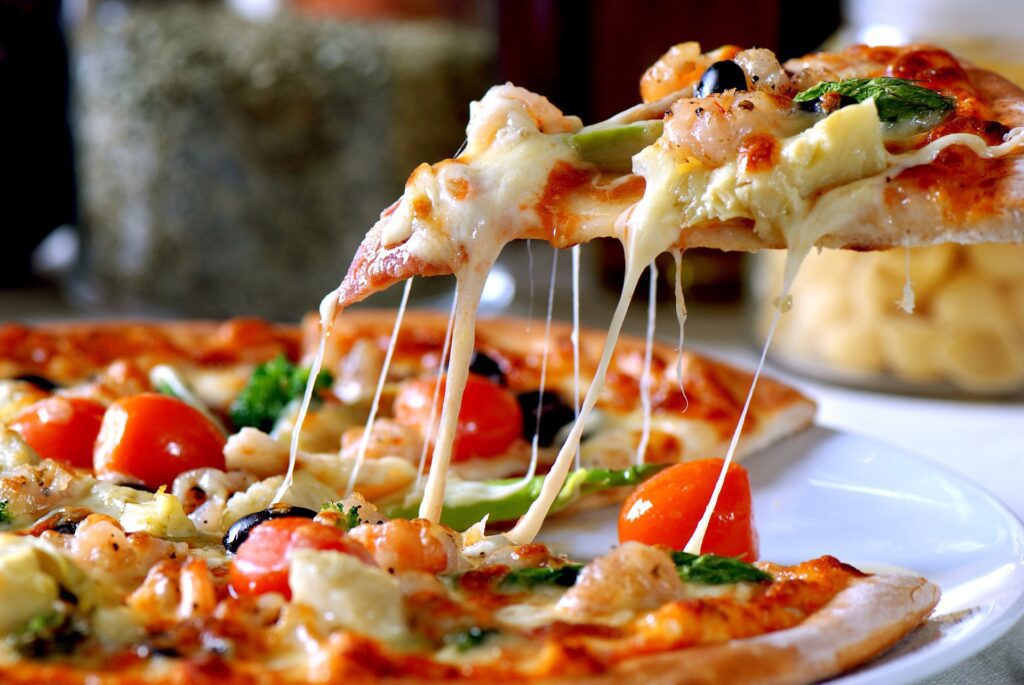 Snídaňová pizza
