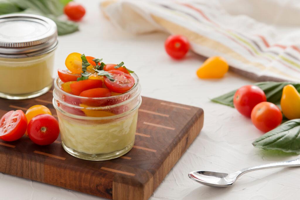 sous vide vaječné kousky