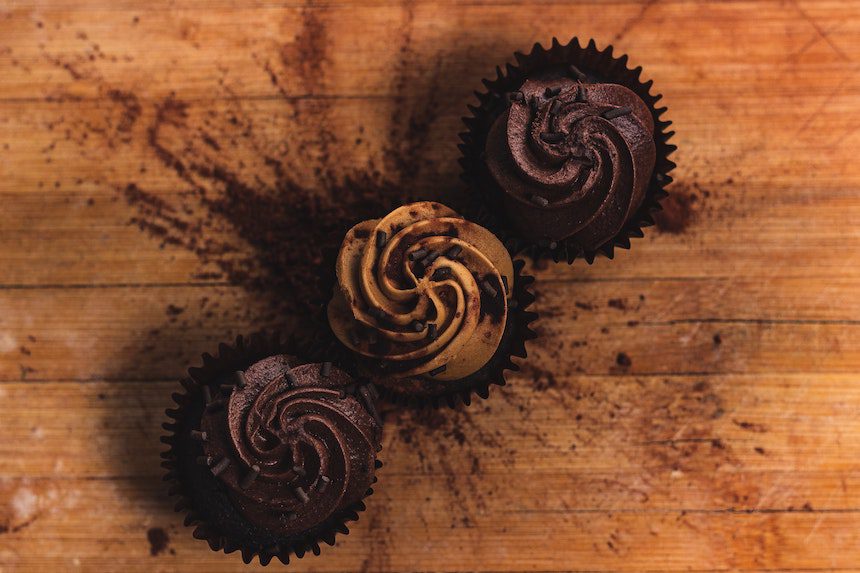Cokoladove cupcakes recept