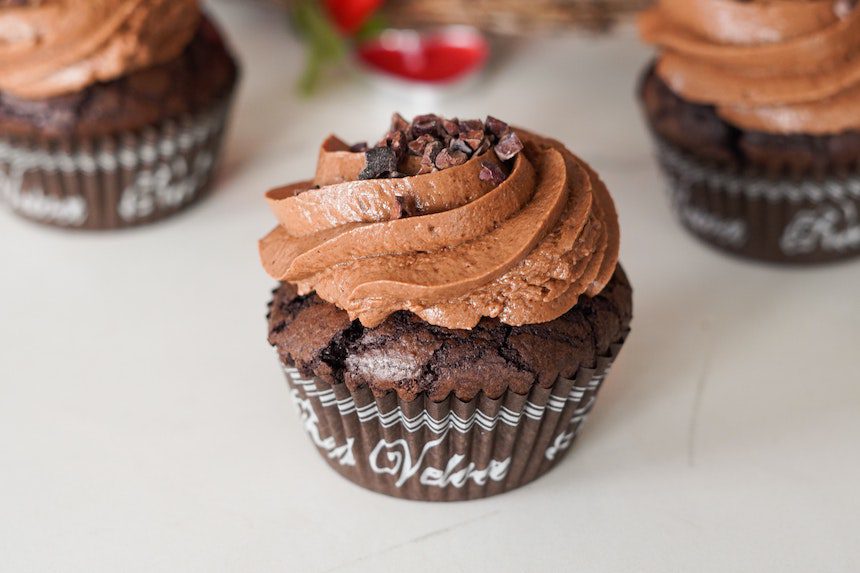 Cokoladove cupcakes recept