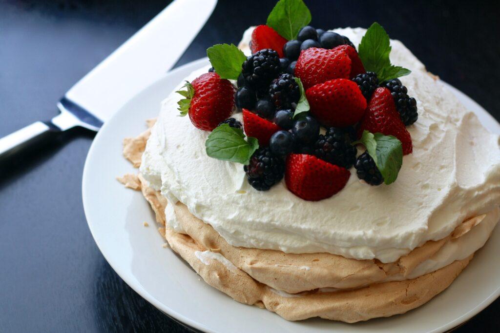 Jahodová pavlova